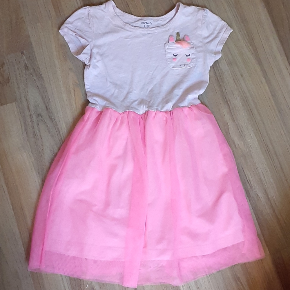 Kids Unicorn Dress Size 4/5